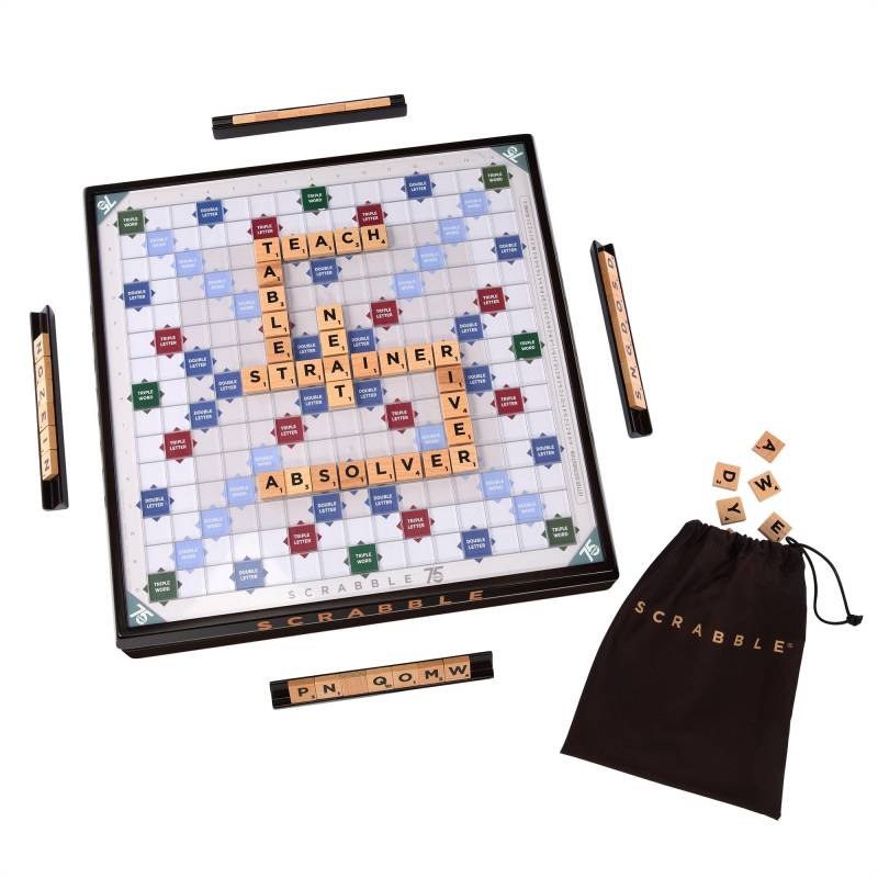 Scrabble 75th Anniversary, Brettspiel von MATTEL GAMES