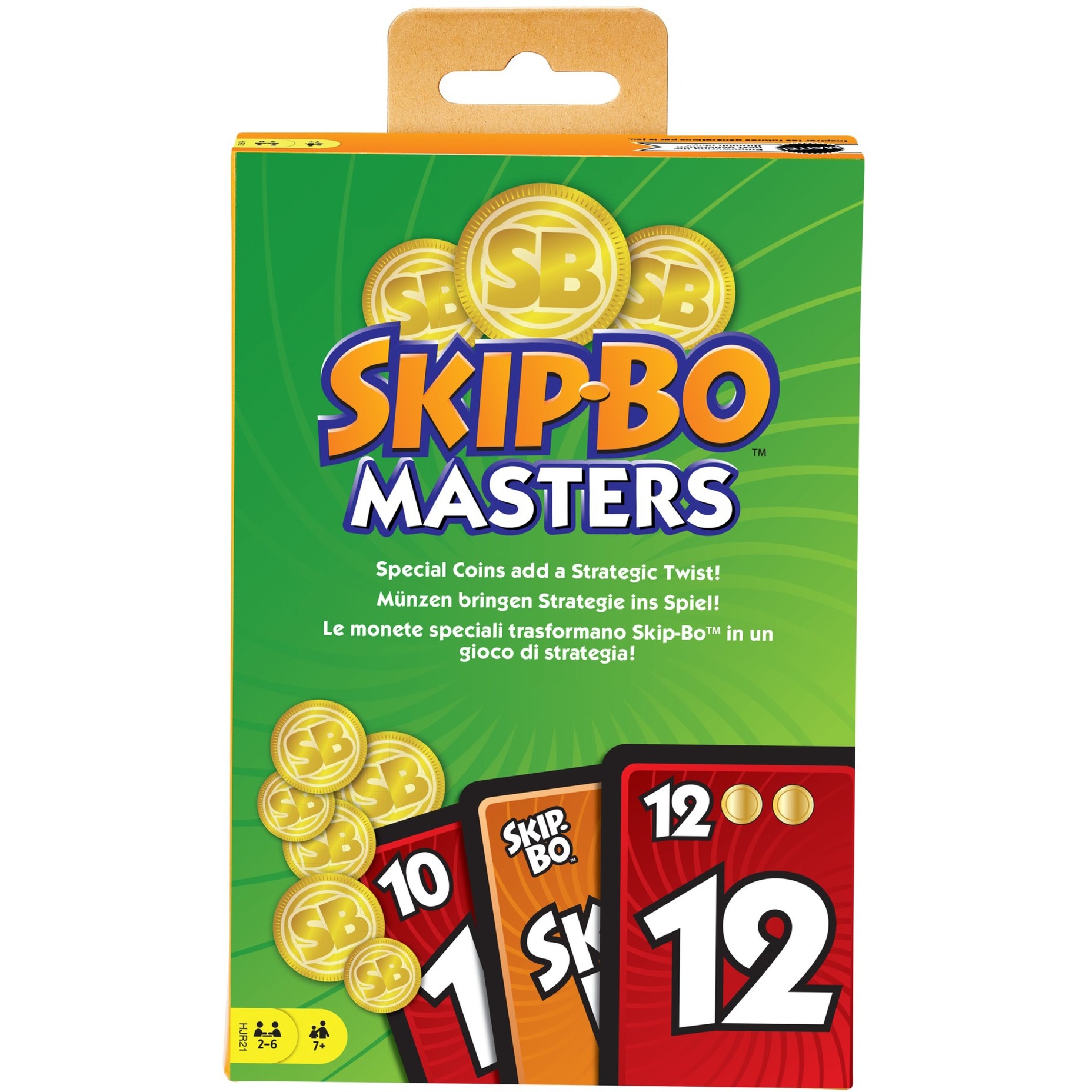 Skip-Bo Masters, Kartenspiel von MATTEL GAMES