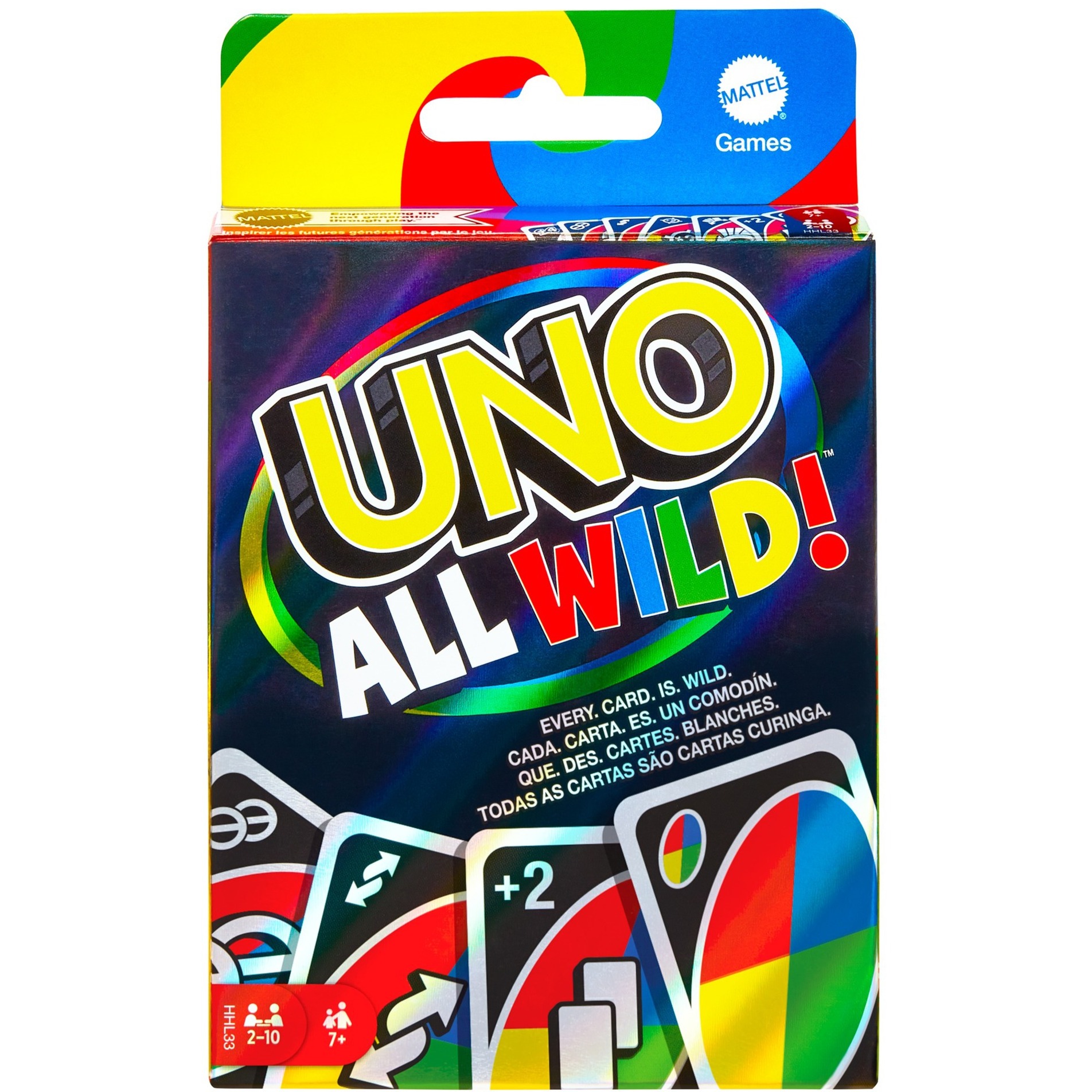 UNO All Wild, Kartenspiel von MATTEL GAMES