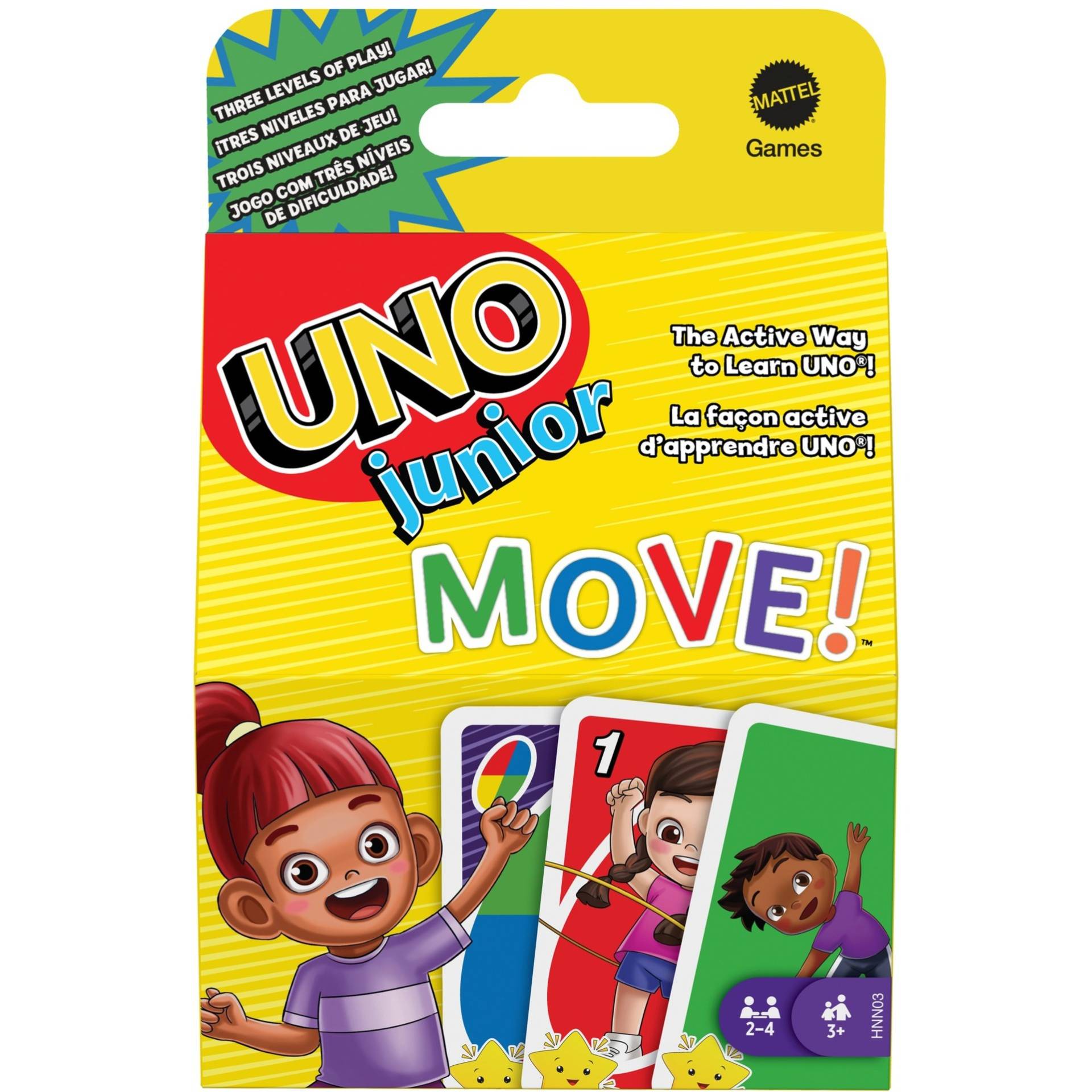 UNO Junior Move, Kartenspiel von MATTEL GAMES
