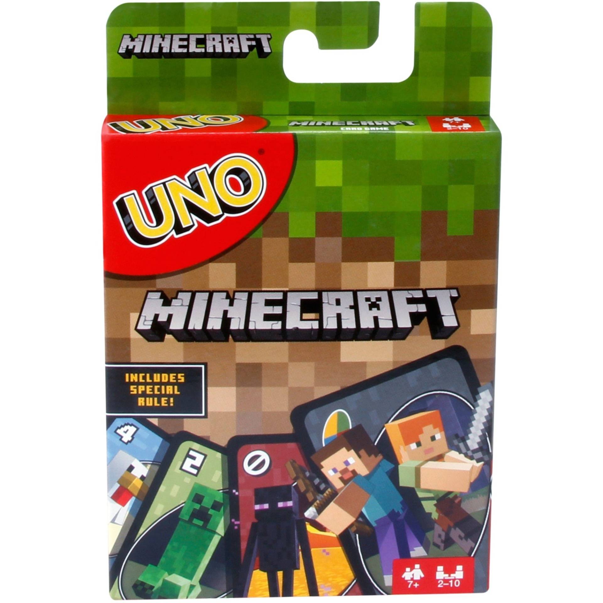 UNO Minecraft, Kartenspiel von MATTEL GAMES