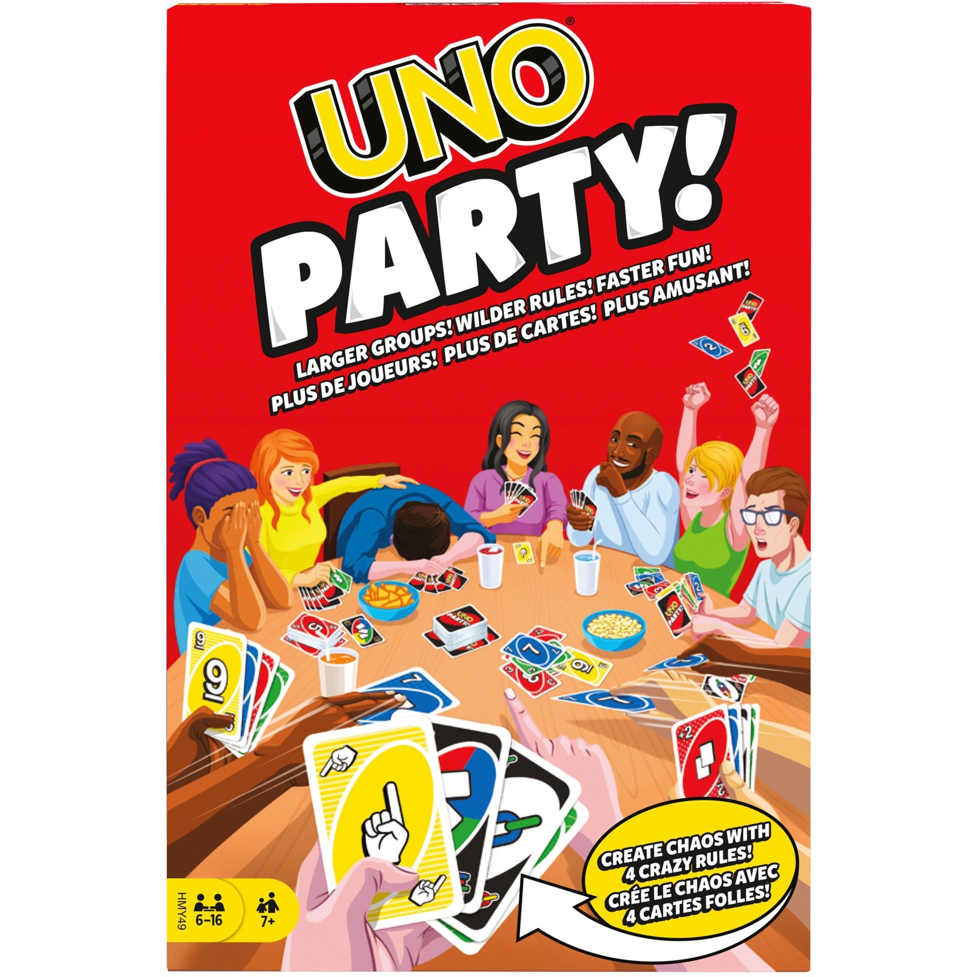 UNO Party, Kartenspiel von MATTEL GAMES