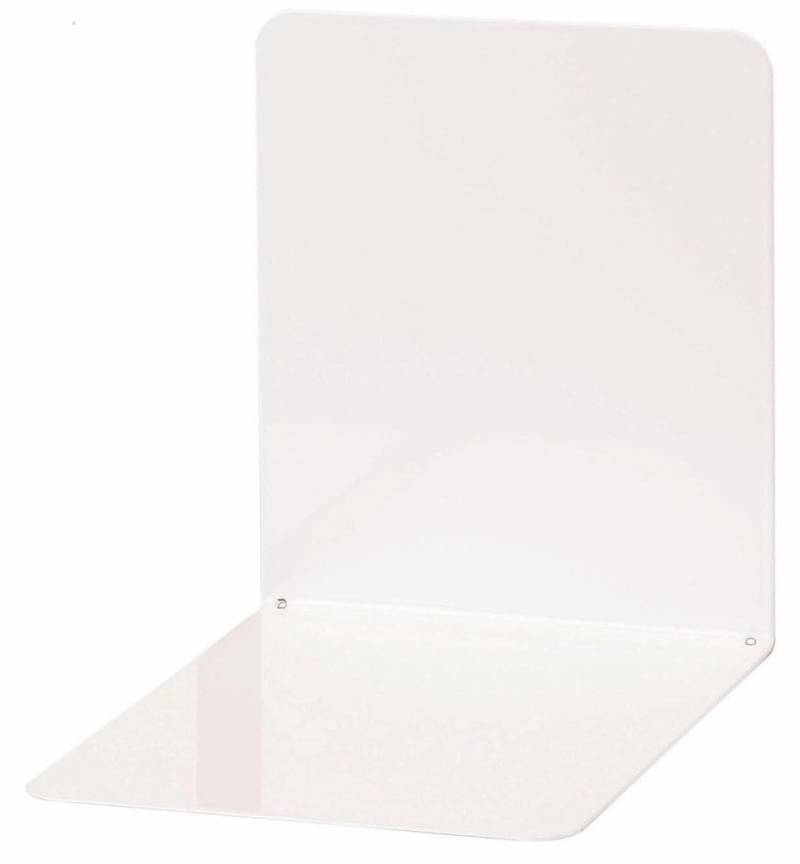MAUL Buchstützen 12,0 x 14,0 x 14,0 cm weiß von MAUL