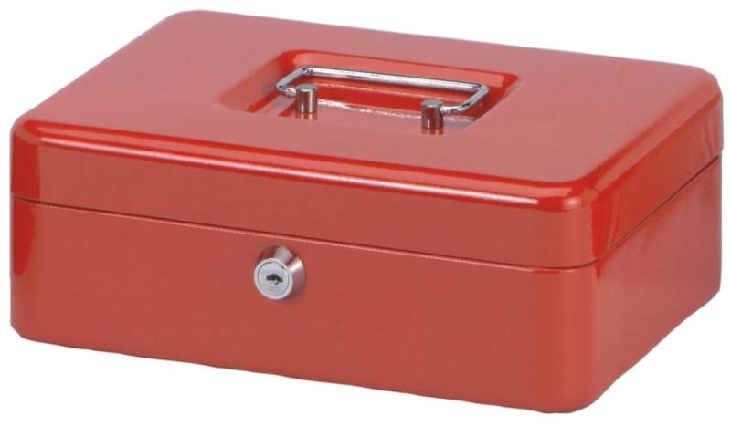 MAUL Geldkassette Geldkassette 3 25x19,1x9cm rot von MAUL