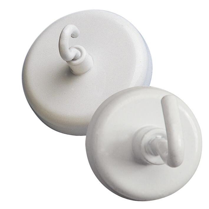 MAUL Magnete Ø 2,5 x 3,7 weiß von MAUL