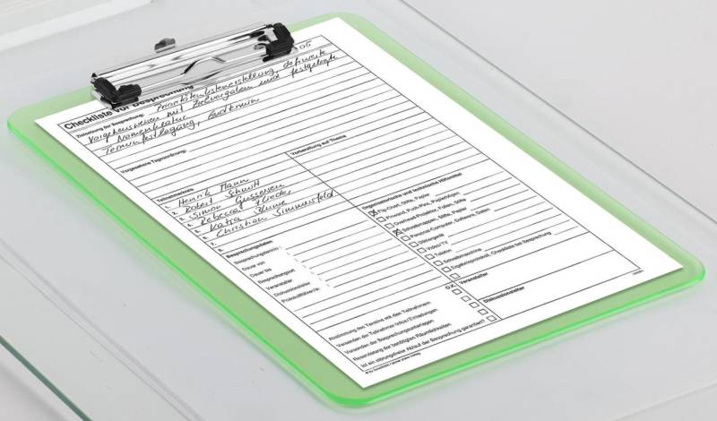 MAUL Klemmbrett MAULneon DIN A4 neongrün von MAUL
