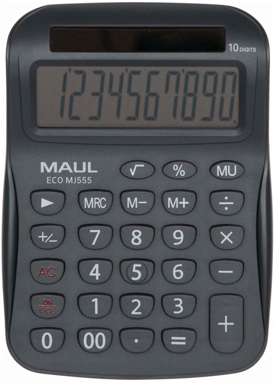 MAUL Tischrechner ECO MJ555 grau MAUL Tischrechner ECO MJ555 grau von MAUL