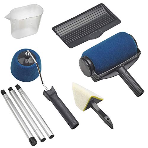 Farbroller mit Behälter und ausziehbarem Griff, 6-teiliges Set von MAURER