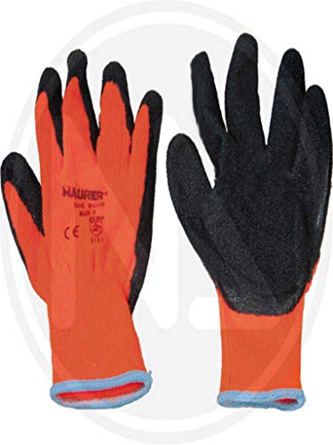 WEBMARKETPOINT TG9 PZ1 Latex-Handschuhe aus Acryl, Rückseite gepolstert von MAURER