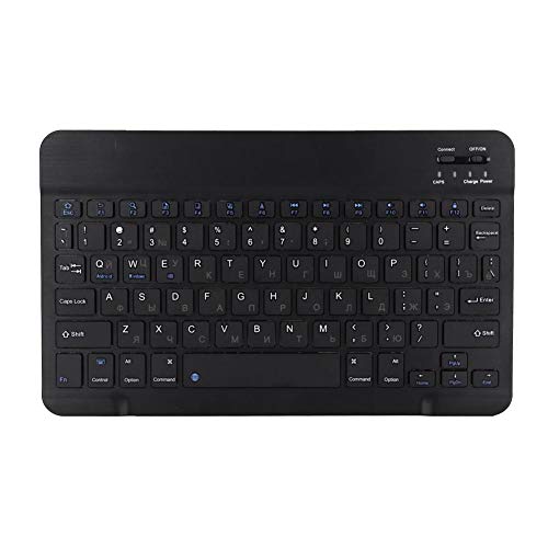 Drahtlose Bluetooth-Tastatur, universelle tragbare ultraschlanke russische Bluetooth-Tastatur für Tablet-PC Smartphone Kompatibel mit IOS/Windows/Android, 10,1 Zoll von MAVIS LAVEN