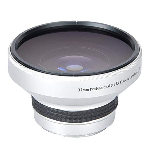 Mavis Laven 37 mm 0,25-faches Super Fisheye-Zusatzobjektiv für 37-mm-Kameraobjektive, Makroobjektiv allein mit 12,5-fachem Vergrößerungseffekt von MAVIS LAVEN