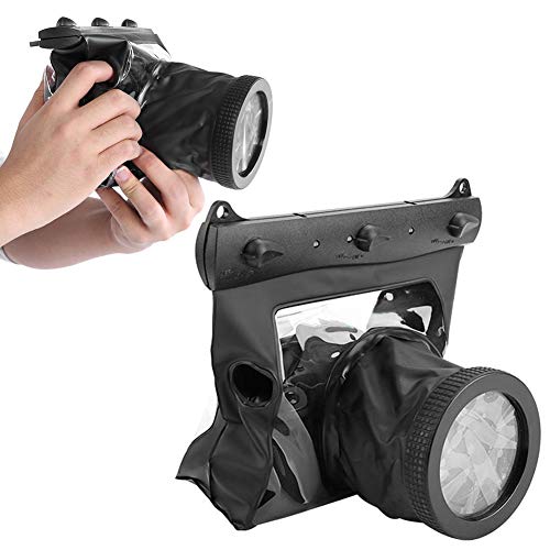 Unterwassergehäuse 20M für Canon Nikon DSLR Kameras(Schwarz) von MAVIS LAVEN
