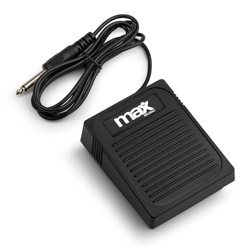 MAX Sustain Pedal Universal Keyboard Haltepedal - Schwarz MAX Sustain Pedal Universal Keyboard Haltepedal - Schwarz von MAX
