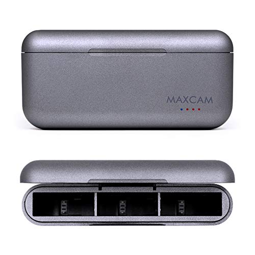 MAXCAM Power Triple Akku-Ladegerät für GoPro HERO8 Black / HERO7 Black / HERO6 Black / HERO5 Black MAXCAM Power Triple Akku-Ladegerät für GoPro HERO8 Black / HERO7 Black / HERO6 Black / HERO5 Black von MAXCAM