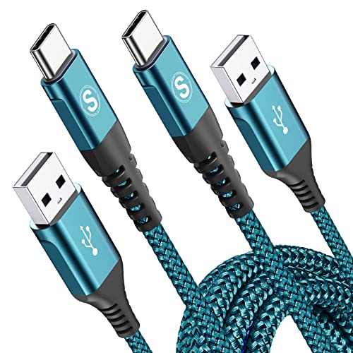 2Stück 1M USB C Kabel 3.1A Schnellladung Ladekabel Carplay Kabel für iPhone 16 15 Plus Pro Max,Samsung Flip/Fold 6/5/4/3 S25 S24 S23 S22 S21 S20 S10 A16/A15/14/13/12 A55/54/53/52s Pixel 9/8/7 von MAXGROUP