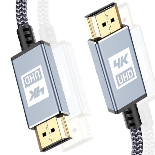 MAXGROUP 4K HDMI Kabel 0.5M [4K@60Hz,HDMI 2.0,18Gbps] Ultra HD HDMI Kabel Highspeed Support 4K 3D HDR UHD 2160p 1080p Ethernet ARC, kompatibel mit TV, Blu-Ray, PS4/3, Xbox, Projector, Soundbar, PC von MAXGROUP