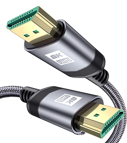 MAXGROUP 8K 10K HDMI 2.1 Kabel 1M, 48Gbps Highspeed für Soundbar,PS5 HDMI Kabel 8K@60Hz 4K@120Hz 2K@240Hz/144Hz, Dynamic HDR, Dolby Atmos, HDR 10, eARC,kompatibel mit PS5/4/3 X-BOX HDTV Fire TV MAXGROUP 8K 10K HDMI 2.1 Kabel 1M, 48Gbps Highspeed für Soundbar,PS5 HDMI Kabel 8K@60Hz 4K@120Hz 2K@240Hz/144Hz, Dynamic HDR, Dolby Atmos, HDR 10, eARC,kompatibel mit PS5/4/3 X-BOX HDTV Fire TV von MAXGROUP