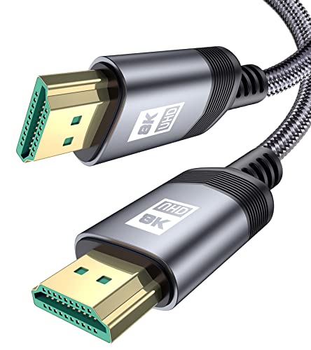 MAXGROUP 8K 10K HDMI 2.1 Kabel 6M, 48Gbps Highspeed für Soundbar,PS5 HDMI Kabel 8K@60Hz 4K@120Hz 2K@240Hz/144Hz, Dynamic HDR, Dolby Atmos, HDR 10, eARC,kompatibel mit PS5/4/3 X-BOX HDTV Fire TV MAXGROUP 8K 10K HDMI 2.1 Kabel 6M, 48Gbps Highspeed für Soundbar,PS5 HDMI Kabel 8K@60Hz 4K@120Hz 2K@240Hz/144Hz, Dynamic HDR, Dolby Atmos, HDR 10, eARC,kompatibel mit PS5/4/3 X-BOX HDTV Fire TV von MAXGROUP