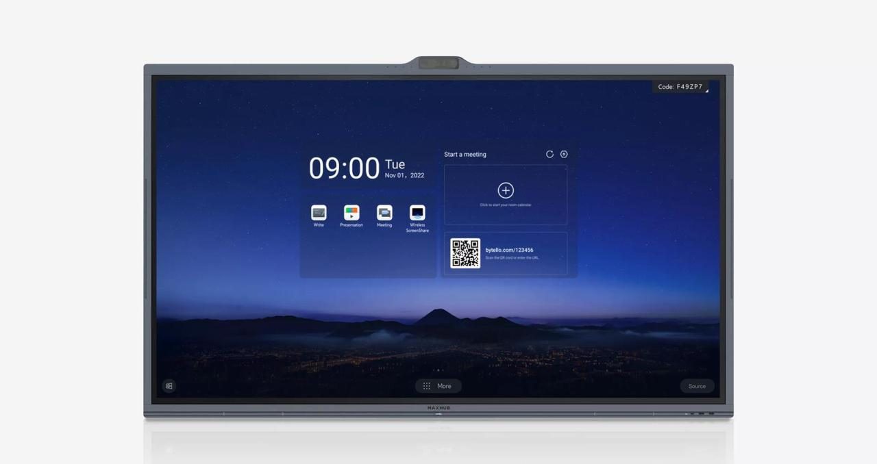 Maxhub V6 Viewpro V6530 Interactive Touch Display 165.1 cm 65 Zoll Maxhub V6 Viewpro V6530 Interactive Touch Display 165.1 cm 65 Zoll von MAXHUB