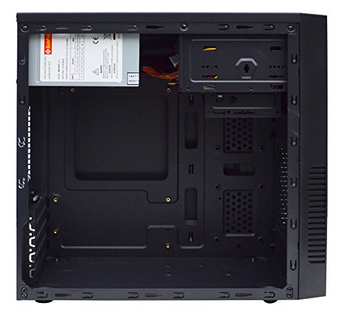 Schwarzes Midi-Black Dandy Gehäuse PC von MAXINPOWER