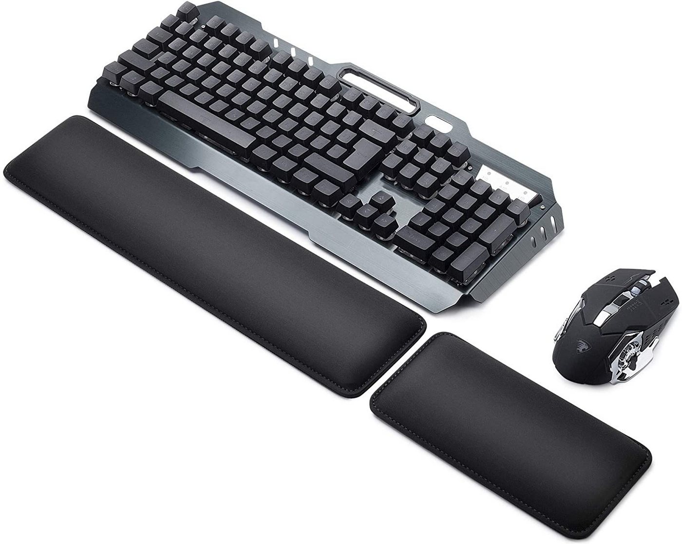 MAXLVL Tastatur-Handballenauflage Set für Tastatur und Maus (2-St), hochwertig und bequem von MAXLVL