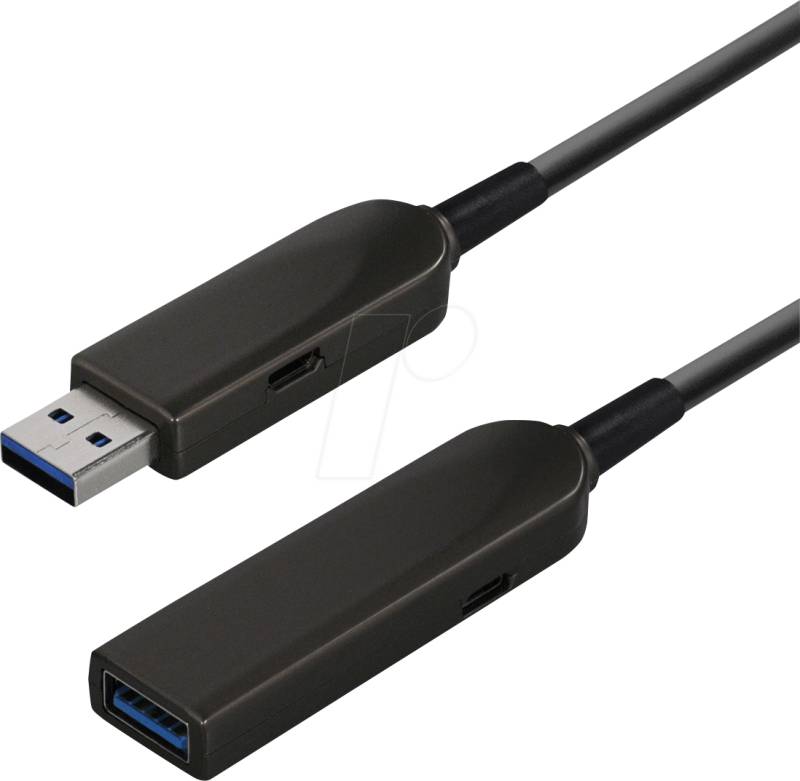 MATR C 506-10 ML - USB 10 Gb/s Glasfaser Kabel, USB-A auf USB-A Buchse, 10 m von MAXTRACK