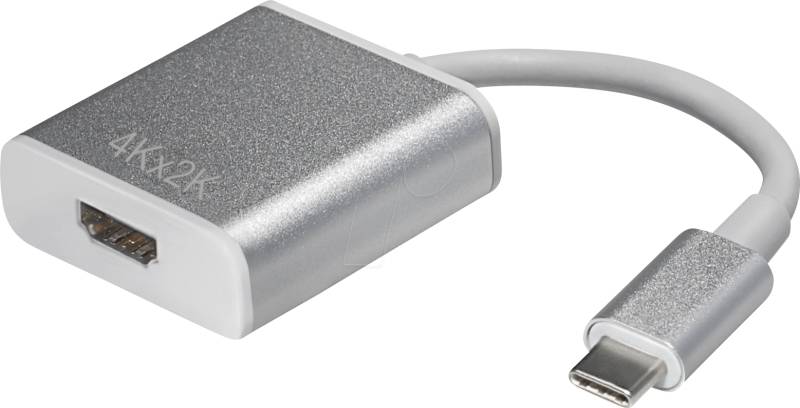 MATR C553 - Adapter USB C  > HDMI, 4K@30Hz, 0,15 m von MAXTRACK