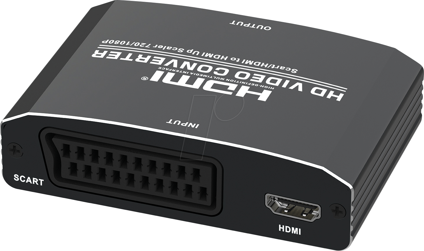 MATR CS33 - Scart zu HDMI Konverter mit Upscaler von MAXTRACK