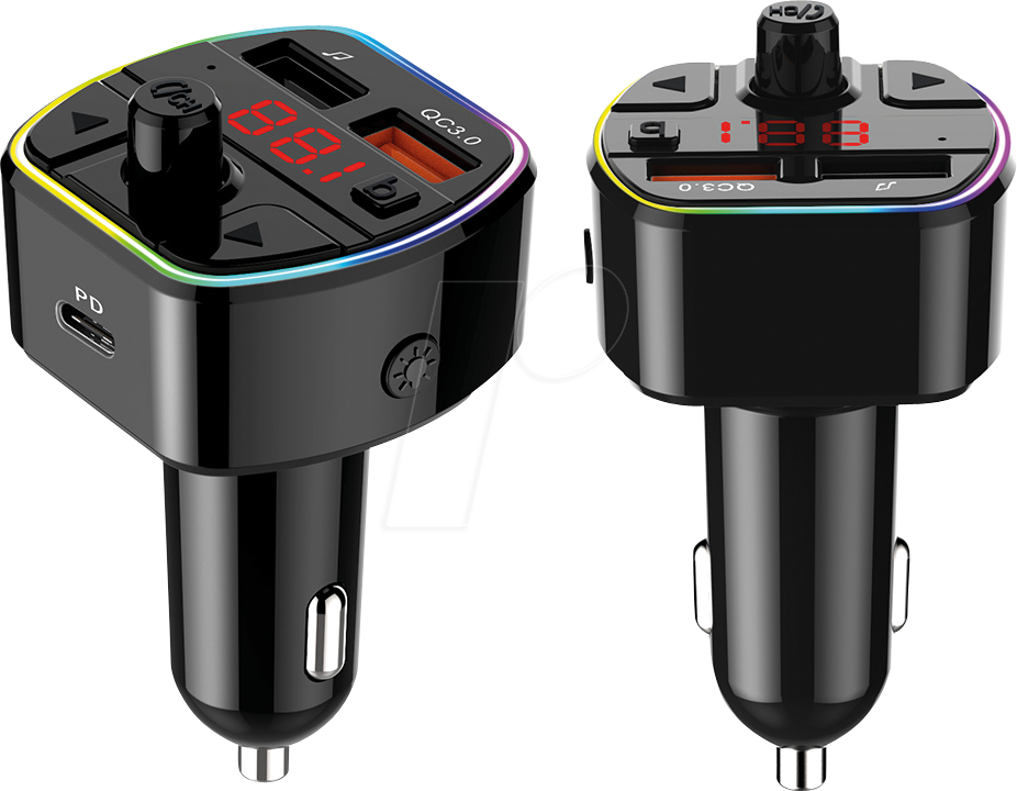 MATR MT 2 L - FM-Transmitter, Bluetooth, Freisprechfunktion MATR MT 2 L - FM-Transmitter, Bluetooth, Freisprechfunktion von MAXTRACK