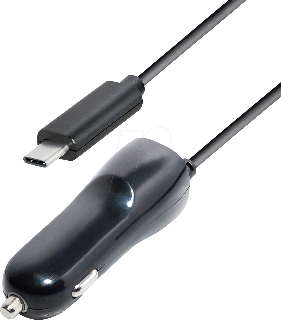 MATR WI 13 L - USB-Ladegerät, 5 V, 3,4 A, Kfz, USB-A, Kabel USB-C von MAXTRACK