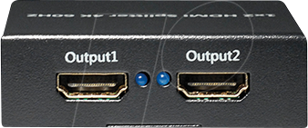 TME CS25-2L - 4K HDMI Verteiler, 2-fach von MAXTRACK