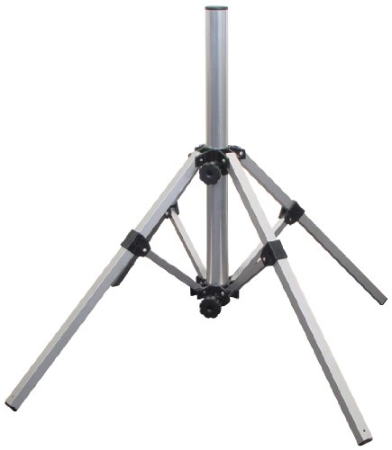 Transmedia FSATTL Sat-Halterung (Stativ, faltbar, max. Höhe 720mm, Faltmaß 620x130x120mm) Aluminium von MAXTRACK