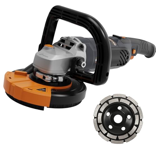 Betonschleifer Professionelle MAXXT 125mm Diamantschleiftopf mit kraftvollem 1500W Motor, Staubfreies Restaurierungsset, Vielseitiger Putz- und Winkelschleifer für höchste Ansprüche Betonschleifer Professionelle MAXXT 125mm Diamantschleiftopf mit kraftvollem 1500W Motor, Staubfreies Restaurierungsset, Vielseitiger Putz- und Winkelschleifer für höchste Ansprüche von MAXXT