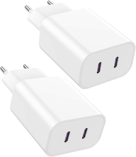 2Port Phone Schnellladegerät,2er Pack 20W USB C Ladegerät für Phone 15 14 Plus Pro Max 13 12 11 SE, Pad,PD 3.0 iPhone schnellladegerät, Ladestecker i Phone Power Adapter USB C Netzteil(Ohne Ladeka 2Port Phone Schnellladegerät,2er Pack 20W USB C Ladegerät für Phone 15 14 Plus Pro Max 13 12 11 SE, Pad,PD 3.0 iPhone schnellladegerät, Ladestecker i Phone Power Adapter USB C Netzteil(Ohne Ladeka von MAXZIQF