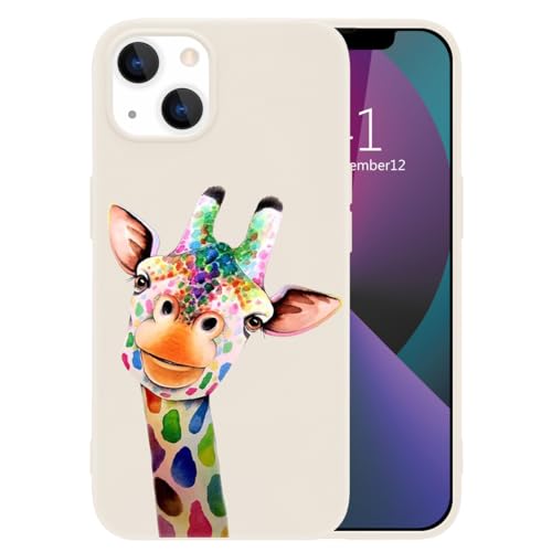 MAYCARI Niedliche lustige Giraffen-Handyhülle für iPhone 11, weiße Flüssigsilikon-Hüllen, Cartoon-Weichgel-Gummi, Ganzkörper-Schutzhülle, Mikrofaser-Futter, Frauen, Männer MAYCARI Niedliche lustige Giraffen-Handyhülle für iPhone 11, weiße Flüssigsilikon-Hüllen, Cartoon-Weichgel-Gummi, Ganzkörper-Schutzhülle, Mikrofaser-Futter, Frauen, Männer von MAYCARI