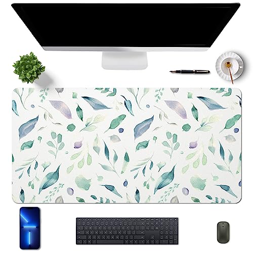 MAYCARI Schreibtischunterlage 80x40 cm PU Leder Rutschfeste Schreibtischmatte Office Mauspad Große Unterlagenmatte für Laptop Personalisierter Tischunterlage MAYCARI Schreibtischunterlage 80x40 cm PU Leder Rutschfeste Schreibtischmatte Office Mauspad Große Unterlagenmatte für Laptop Personalisierter Tischunterlage von MAYCARI