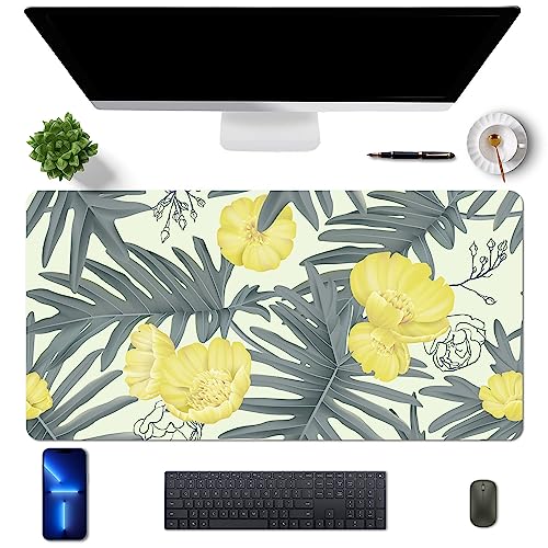 MAYCARI Schreibtischunterlage 80x40 cm PU Leder Rutschfeste Schreibtischmatte Office Mauspad Große Unterlagenmatte für Laptop Personalisierter Tischunterlage MAYCARI Schreibtischunterlage 80x40 cm PU Leder Rutschfeste Schreibtischmatte Office Mauspad Große Unterlagenmatte für Laptop Personalisierter Tischunterlage von MAYCARI