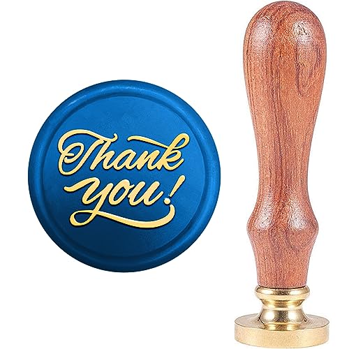 MAYJOYDIY Thank You Wachssiegelstempel 25mm Erntedankfest Siegelstempel Vintage Abnehmbarer Messingstempelkopf Mit Holzgriff Für Hochzeitseinladung Umschlag Geburtstag Geschenk Dekoration MAYJOYDIY Thank You Wachssiegelstempel 25mm Erntedankfest Siegelstempel Vintage Abnehmbarer Messingstempelkopf Mit Holzgriff Für Hochzeitseinladung Umschlag Geburtstag Geschenk Dekoration von MAYJOYDIY