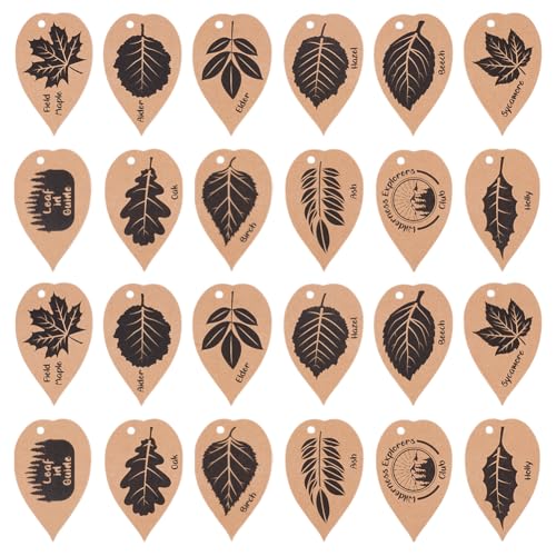 MAYJOYDIY 24 Stück Geschenkanhänger Mit Blättern 8×5cm Ahornblätter Muster Kraftpapieranhänger 1 Löchern Esche Birke Stechpalme Hängeetiketten Für Hochzeitsfeiern Geschenke Scrapbook Gläser (12 Stile) MAYJOYDIY 24 Stück Geschenkanhänger Mit Blättern 8×5cm Ahornblätter Muster Kraftpapieranhänger 1 Löchern Esche Birke Stechpalme Hängeetiketten Für Hochzeitsfeiern Geschenke Scrapbook Gläser (12 Stile) von MAYJOYDIY