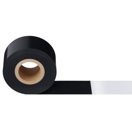 MAYJOYDIY 30mm×300m Thermotransferband Harz Verstärktes Wachs Barcode Silberdruckerband Selbstklebendes Transfer Heizband Für Zebra Etikettendrucker Kupferplattenpapier (1 Rollen) von MAYJOYDIY