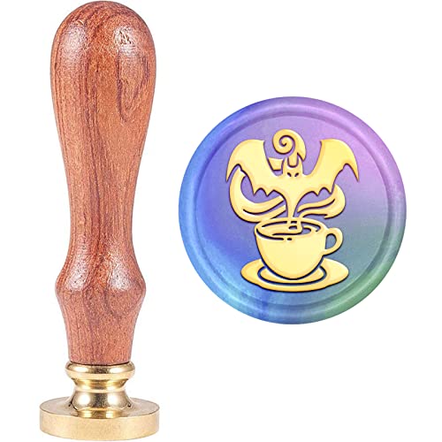 MAYJOYDIY Fledermaus Teetassen Siegelstempel Kaffeetassen Siegelwachsstempel 25mm Langlebiger Abnehmbarer Messingkopf Zum Dekorieren von Einladungs Umschlag Geschenkverpackungen MAYJOYDIY Fledermaus Teetassen Siegelstempel Kaffeetassen Siegelwachsstempel 25mm Langlebiger Abnehmbarer Messingkopf Zum Dekorieren von Einladungs Umschlag Geschenkverpackungen von MAYJOYDIY