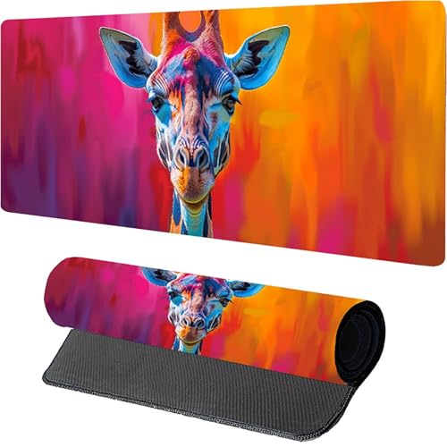 Rosa Gaming Mauspad, REH Mousepad XXL 1000 x 500mm, Schreibtischunterlage mit Genähten Kanten, Desk Mat mit Rutschfester Gummibasis, Großes Mauspad für Gaming Zubehör, Geschenke für Frauen R-8850 Rosa Gaming Mauspad, REH Mousepad XXL 1000 x 500mm, Schreibtischunterlage mit Genähten Kanten, Desk Mat mit Rutschfester Gummibasis, Großes Mauspad für Gaming Zubehör, Geschenke für Frauen R-8850 von MAYUPEOU