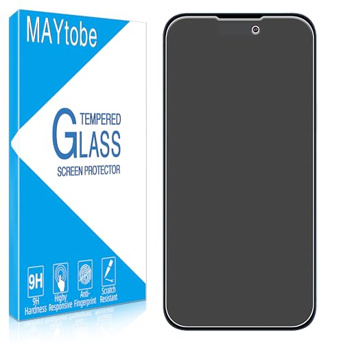 MAYtobe 2 Stück Matt Schutzglas für iPhone 15 Pro Max, 15 Plus Schutzfolie, Frei von Kratzern, Anti-Fingerabdruck, 9H Härte, Matte Displayschutzfolie, Blasenfrei MAYtobe 2 Stück Matt Schutzglas für iPhone 15 Pro Max, 15 Plus Schutzfolie, Frei von Kratzern, Anti-Fingerabdruck, 9H Härte, Matte Displayschutzfolie, Blasenfrei von MAYtobe
