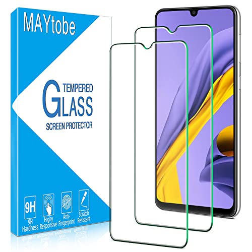 MAYtobe 2 Stück Schutzfolie für Samsung Galaxy A33 5G, Frei von Kratzern, 9H Härte Glas, HD Displayschutzfolie, 0.33mm Ultra-Klar, Ultrabeständig, Blasenfrei von MAYtobe