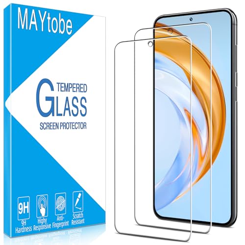 MAYtobe 2 Stück Schutzfolie für Samsung Galaxy S23 FE Schutzglas, Frei von Kratzern, 0,33mm Ultra-Klar, 9H Härte, Ultrabeständig, Blasenfreie, HD Displayschutzfolie von MAYtobe
