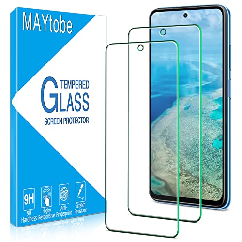 MAYtobe 2 Stück Schutzfolie für Xiaomi Redmi 10 Schutzglas, HD Displayschutzfolie, Frei von Kratzern, 9H Härte, Ultrabeständig, 0.33mm Ultra-klar, Blasenfrei von MAYtobe