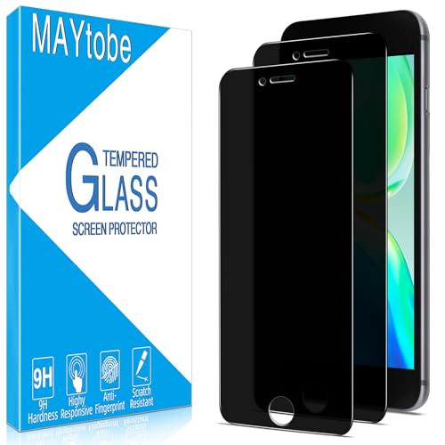 MAYtobe 2 Stück Sichtschutz Schutzfolie für iPhone 8 Plus, 7 Plus, Volle Abdeckung, Anti Spy, 9H Härte Schutzglas, Anti-Kratzen MAYtobe 2 Stück Sichtschutz Schutzfolie für iPhone 8 Plus, 7 Plus, Volle Abdeckung, Anti Spy, 9H Härte Schutzglas, Anti-Kratzen von MAYtobe