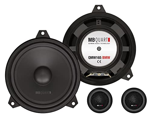 MB Quart QM165 - 16,5cm Lautsprecher-Komponentensystem - Kompatibel mit BMW E46 von MB Quart