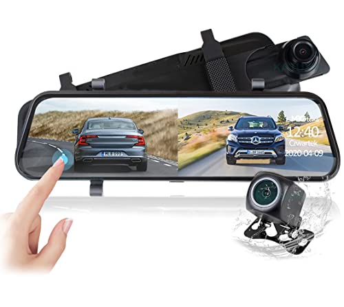 MBG Line Car Mirror Recorder HS900 Pro Parkkamera auf der Straße 2K+FHD Auflösung GPS WiFi Betrachtungswinkel 170° Automatisches Einschalten von MBG Line