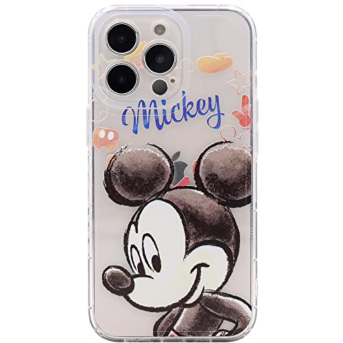 iPhone 13 Pro Max Hülle, niedlicher Cartoon-Druck, weich, flexibel, transparent, leicht, TPU-Hülle für iPhone 13 Pro Max 6,7 Zoll 2021 (Mickey Maus) von MC Fashion Group, Inc